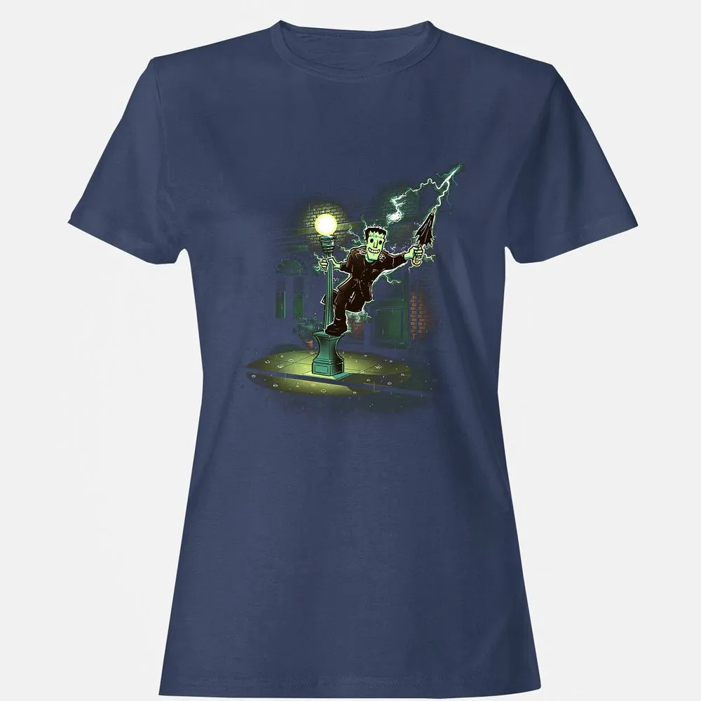 Women's T-Shirt - 29N4DFEF - Navy - 10
