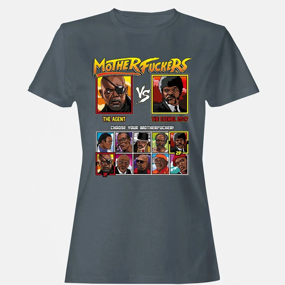 Women's T-Shirt - 5ZS42QG2 - Charcoal - 3