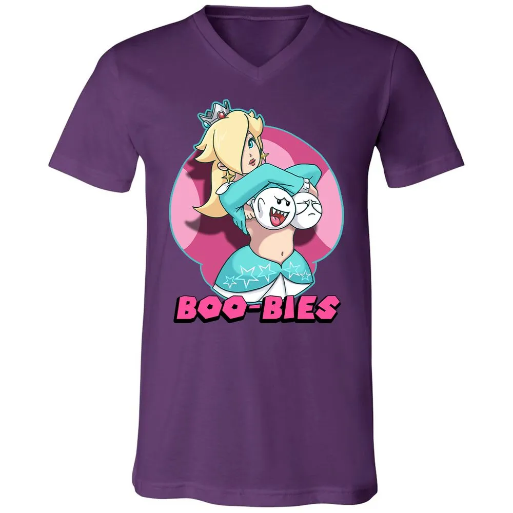 Unisex V-Neck T-Shirt - W3SX4JWQ - Team Purple - 9