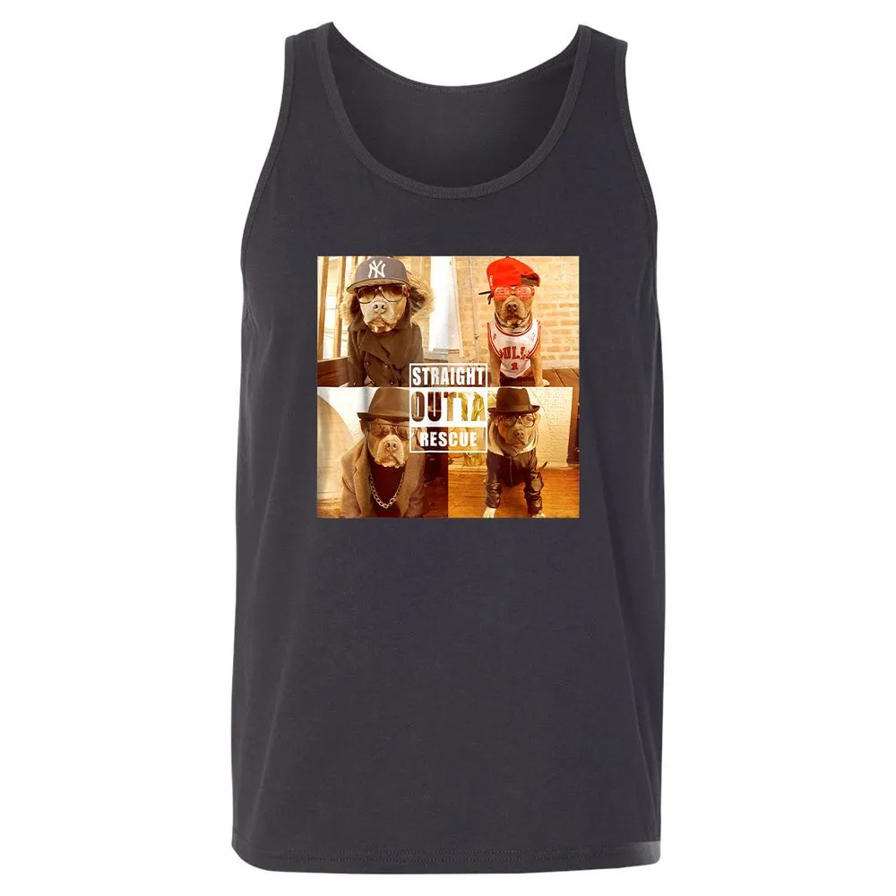 Unisex Jersey Tank - 4G3C7U97 - Dark Grey - 7
