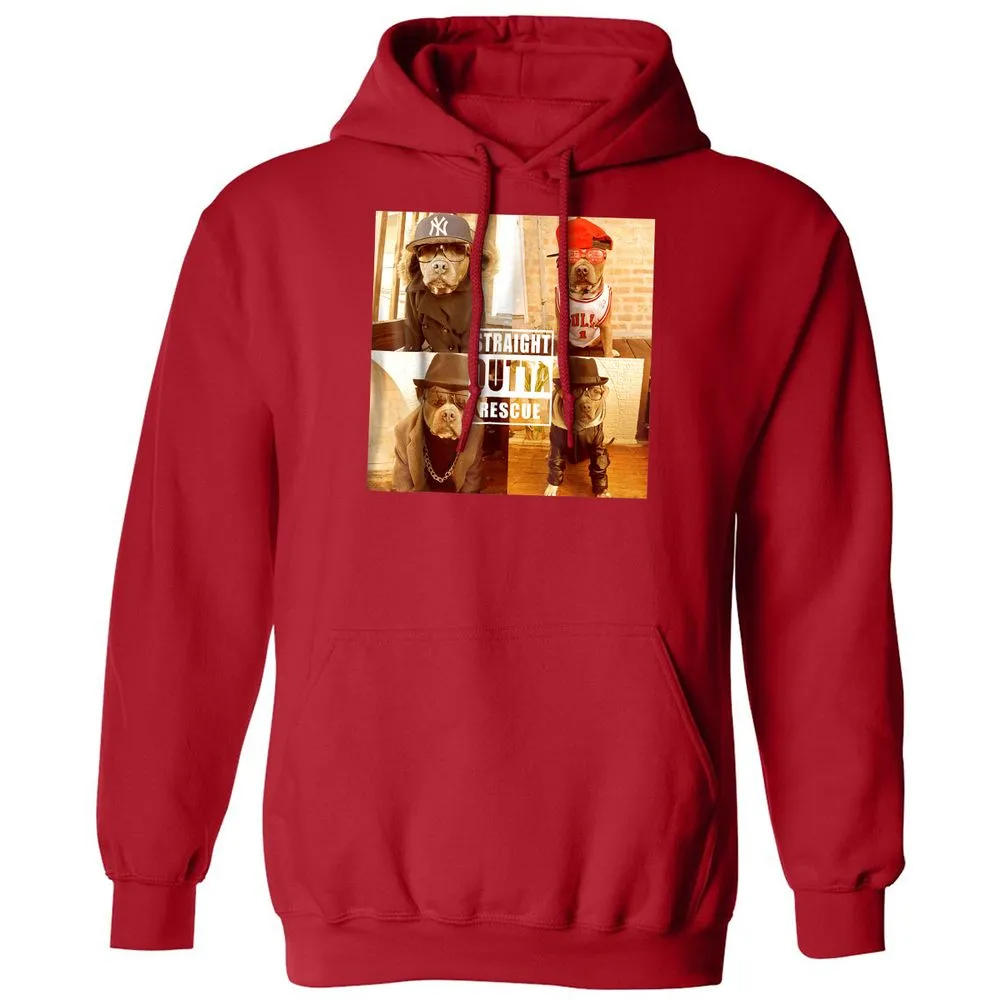 Classic Unisex Hoodie - WT3L8XEW - Red - 5