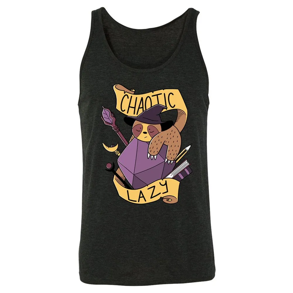 Unisex Jersey Tank - 2H69VM41 - Charcoal Black Triblend - 5