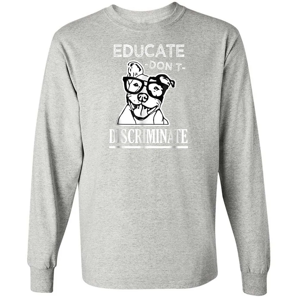 Long Sleeve T-Shirt - 1TJNDYQJ - Ash - 7