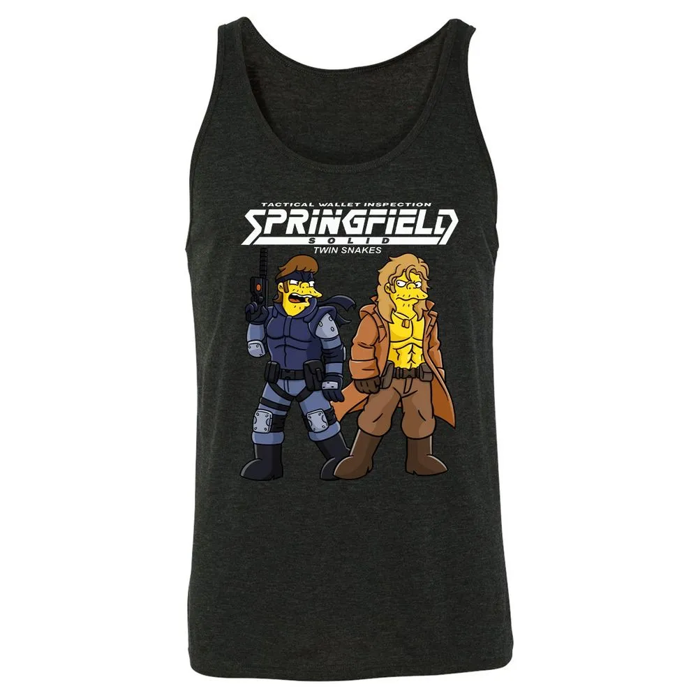 Unisex Jersey Tank - AZVMV4PM - Charcoal Black Triblend - 5
