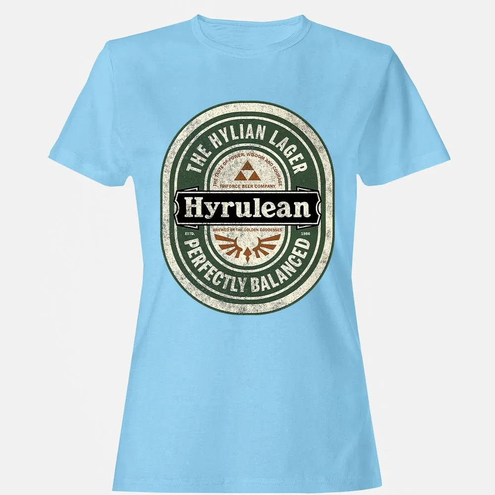 Women's T-Shirt - T2LCYFGJ - Light Blue - 8