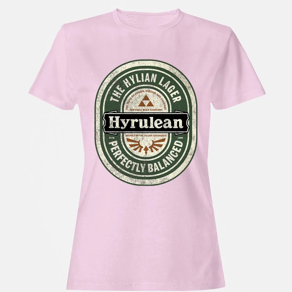 Women's T-Shirt - T2LCYFGJ - Light Pink - 9