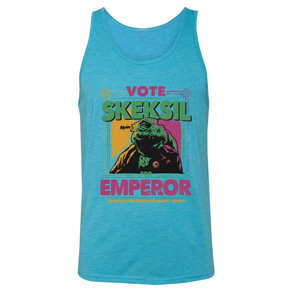 Unisex Jersey Tank - 751DRZ93 - Aqua Triblend - 3