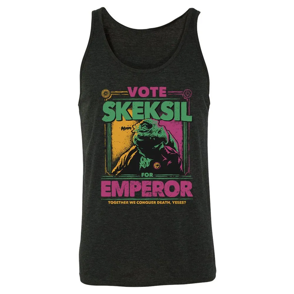 Unisex Jersey Tank - 751DRZ93 - Charcoal Black Triblend - 5