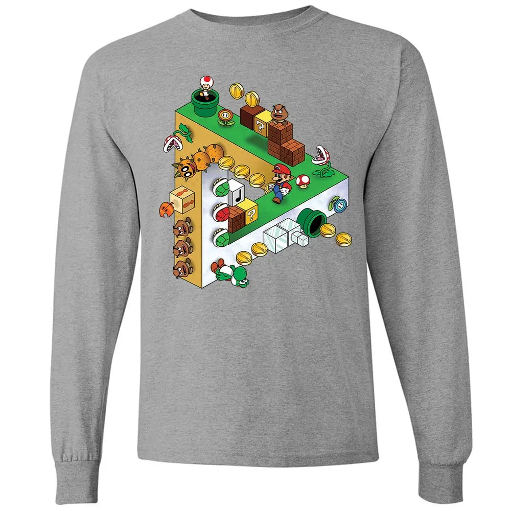 Long Sleeve T-Shirt - 5QC3UQ9H - Graphite Heather - 6