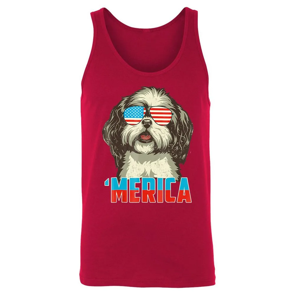 Unisex Jersey Tank - H1VNB9UJ - Red - 11