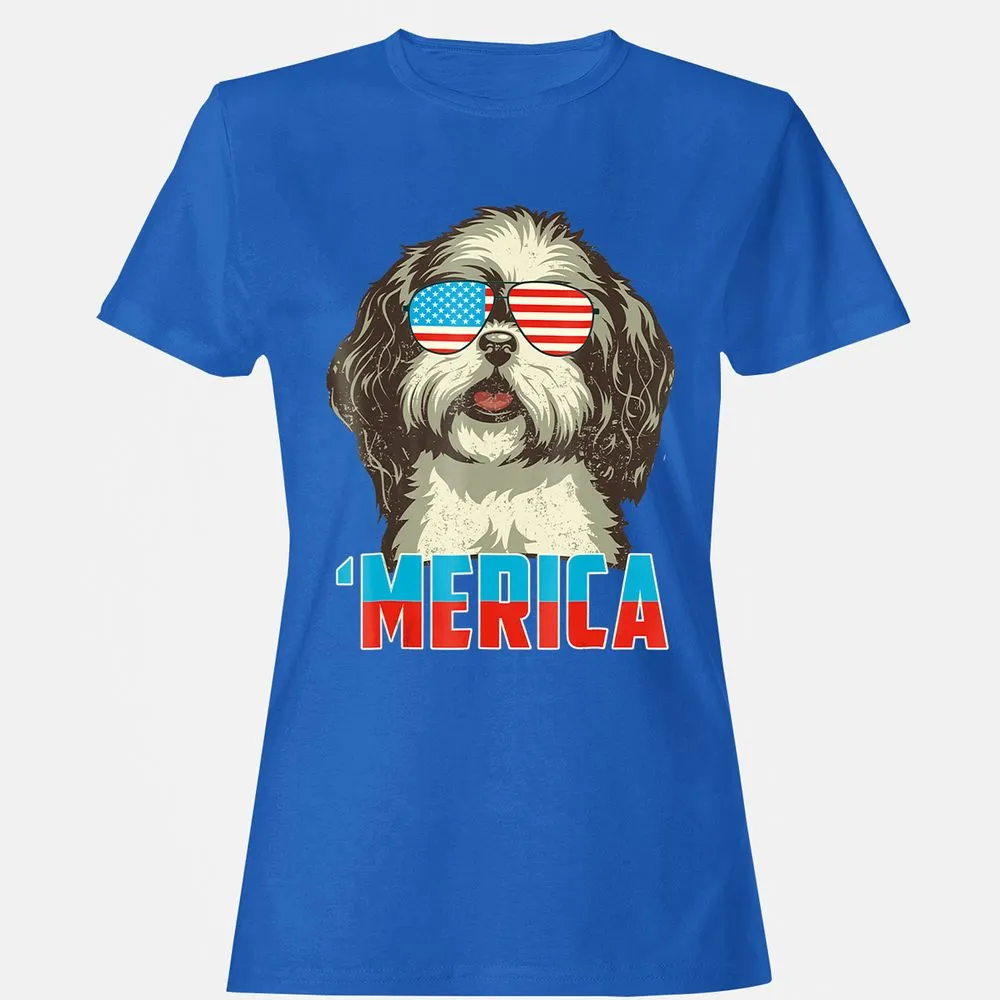 Women's T-Shirt - 2J2D7PJC - Royal - 14