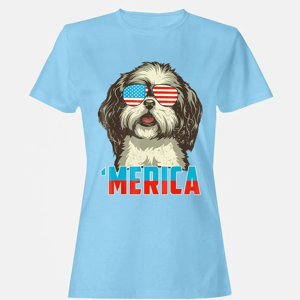Women's T-Shirt - 2J2D7PJC - Light Blue - 8