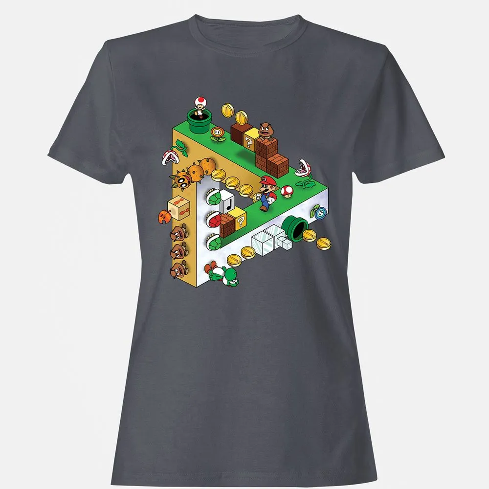 Women's T-Shirt - NYLFH8NJ - Dark Heather - 5
