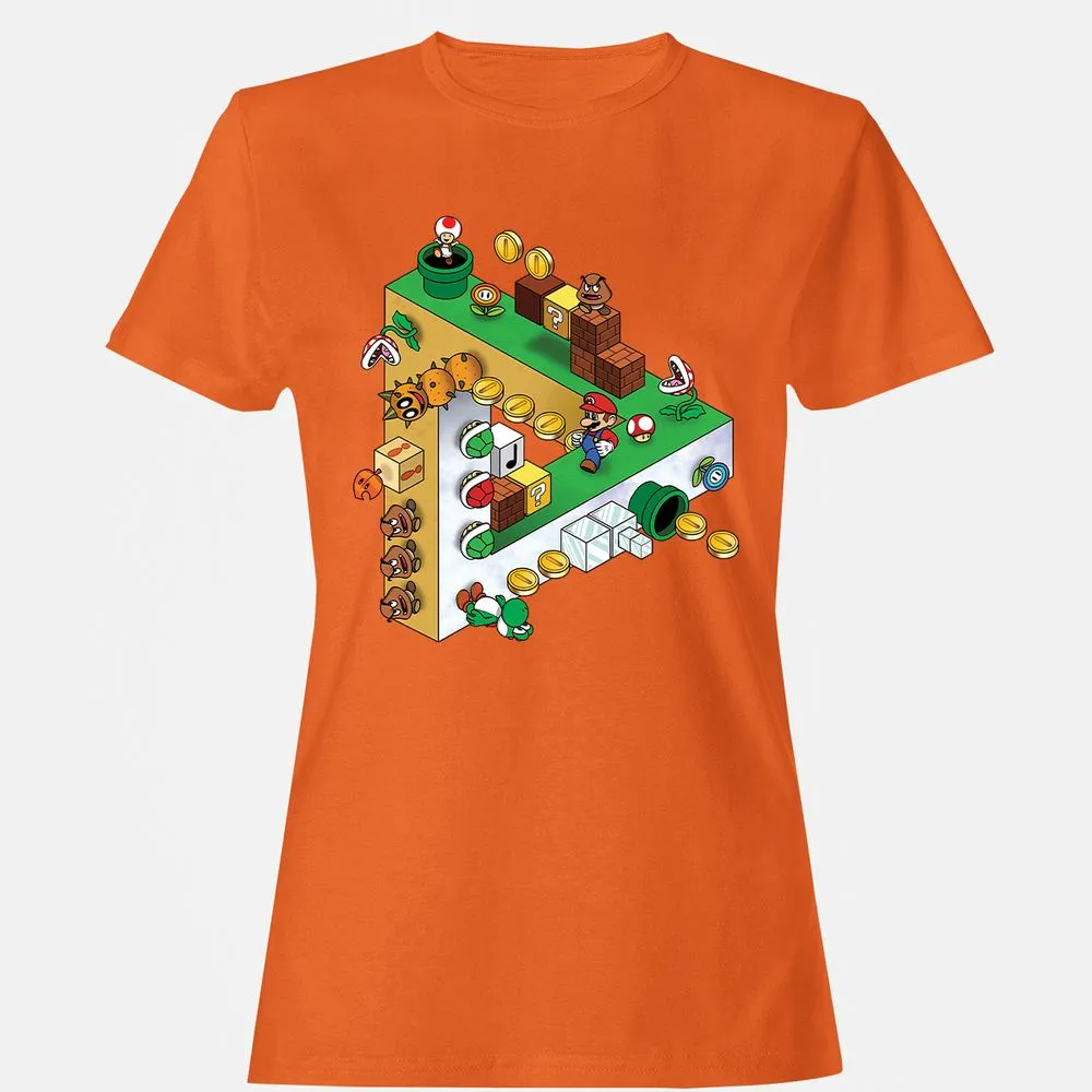 Women's T-Shirt - NYLFH8NJ - Orange - 11