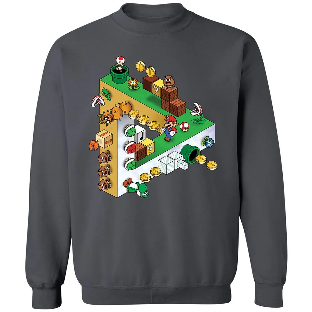 Classic Unisex Sweatshirt - SJVGZ3X7 - Charcoal - 7