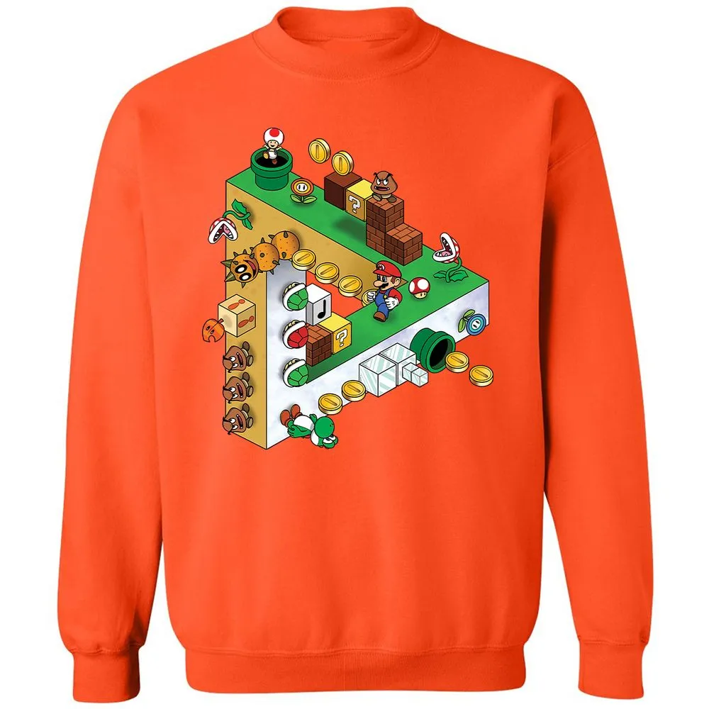 Classic Unisex Sweatshirt - SJVGZ3X7 - Orange - 10
