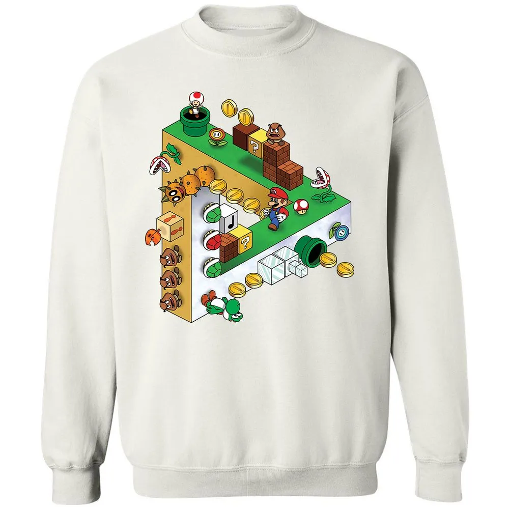 Classic Unisex Sweatshirt - SJVGZ3X7 - White - 12