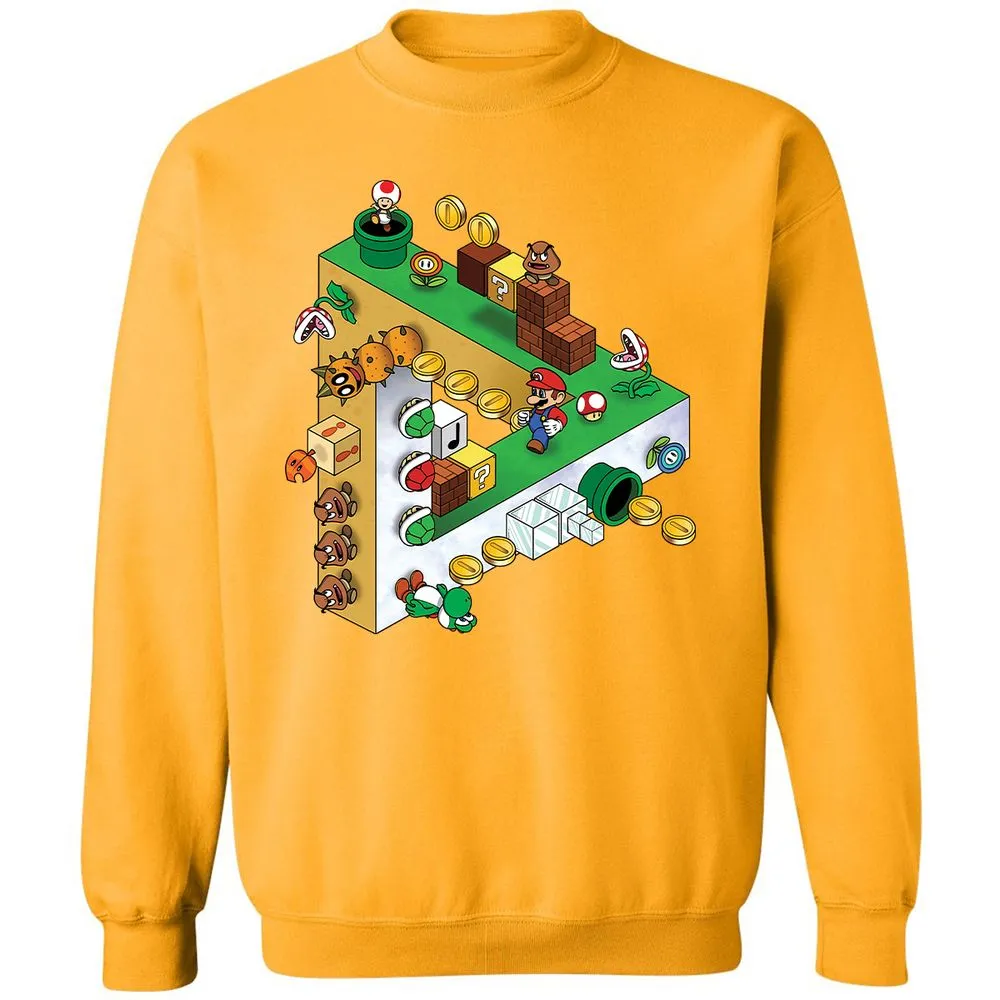 Classic Unisex Sweatshirt - SJVGZ3X7 - Gold - 11