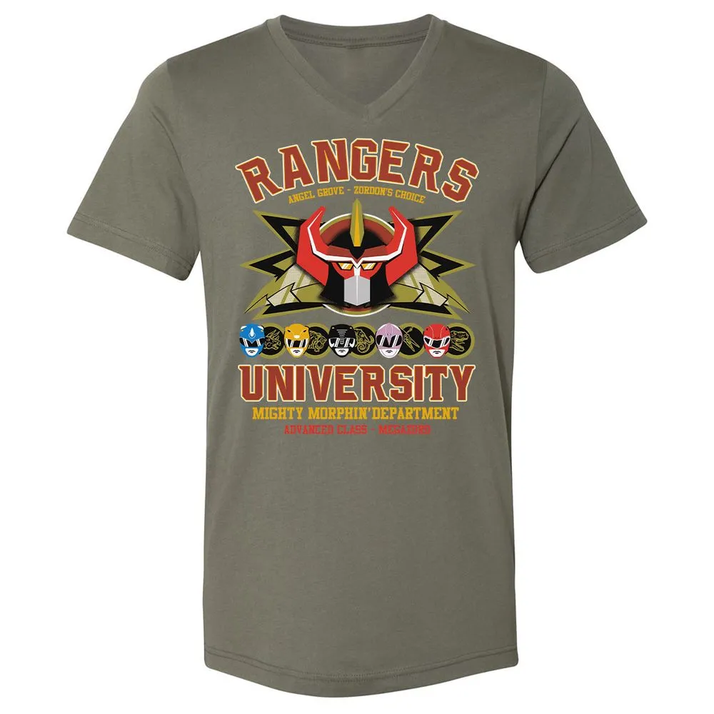Unisex V-Neck T-Shirt - CX5RCLRG - Military Green - 10