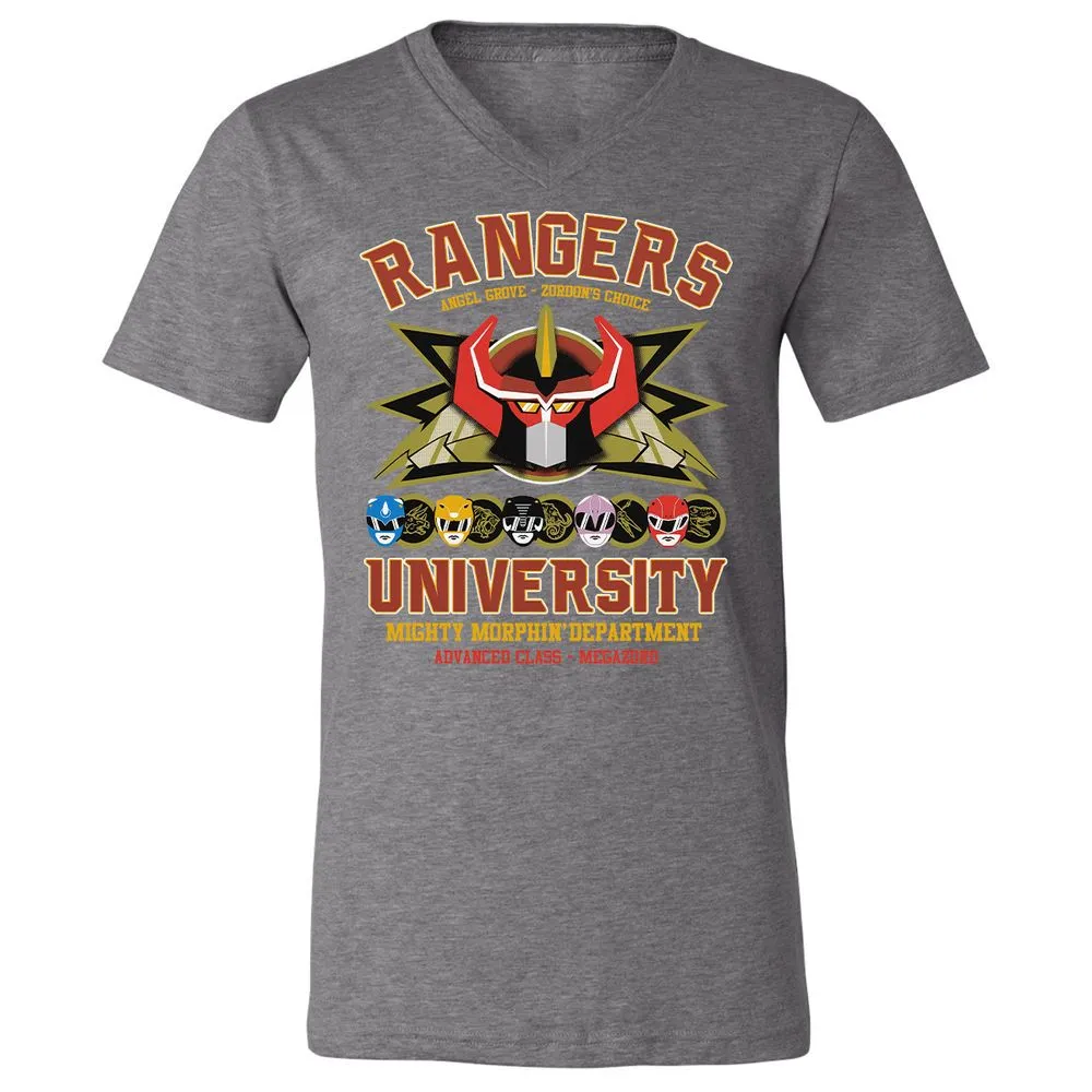 Unisex V-Neck T-Shirt - CX5RCLRG - Deep Heather - 13