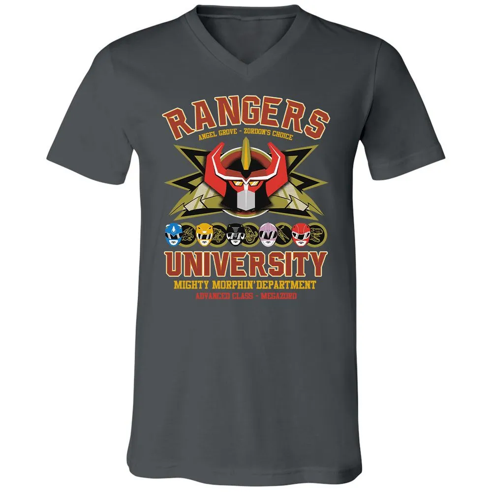 Unisex V-Neck T-Shirt - CX5RCLRG - Asphalt - 12