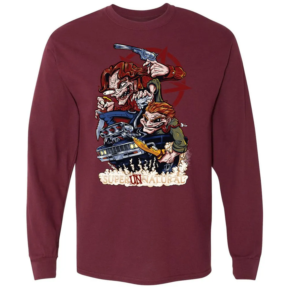Long Sleeve T-Shirt - VNPNWLG6 - Maroon - 11