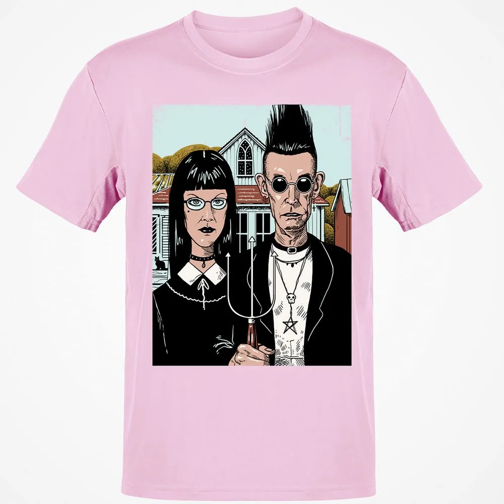 Classic Unisex T-Shirt - BVNXF8W7 - Light Pink - 5