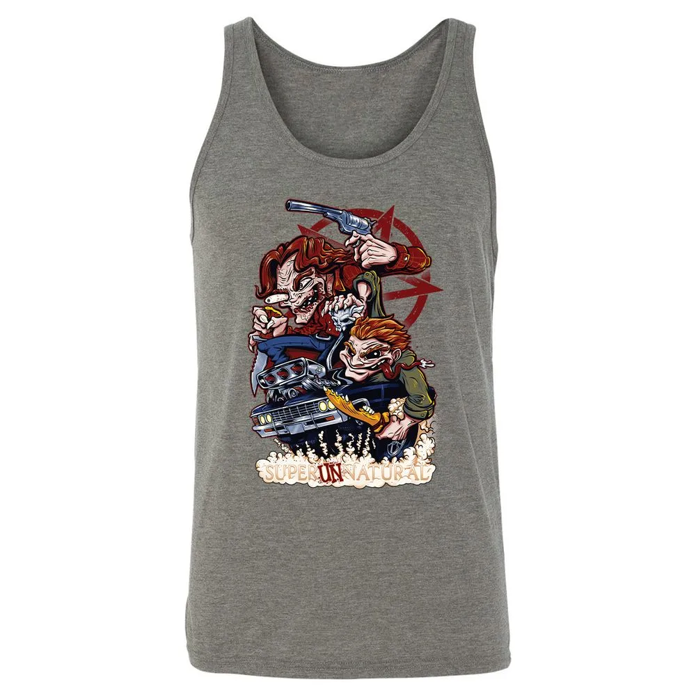 Unisex Jersey Tank - YNQJDCC6 - Grey Triblend - 8