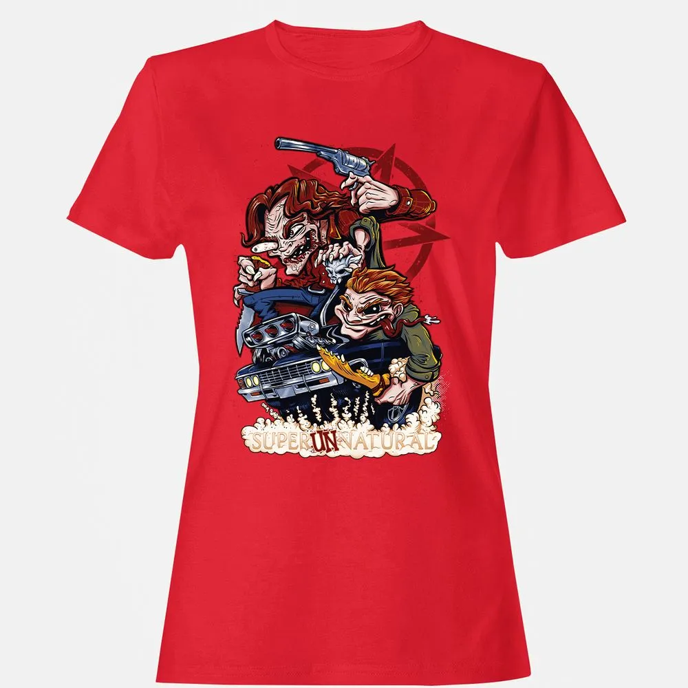 Women's T-Shirt - RNKY7E6M - Red - 13