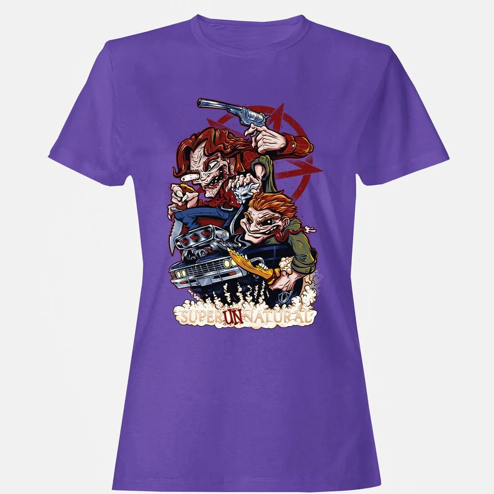 Women's T-Shirt - RNKY7E6M - Purple - 12