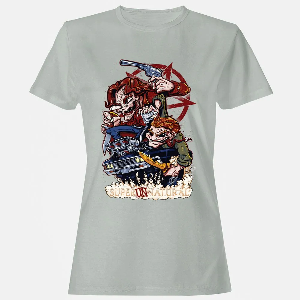 Women's T-Shirt - RNKY7E6M - Ash - 2