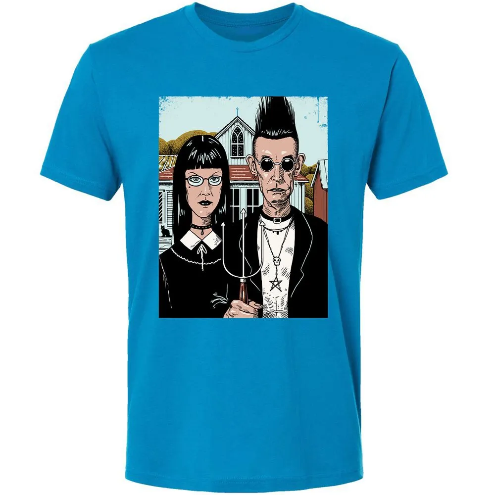 Premium Unisex T-Shirt - 3RYSBWRK - Turquoise - 16