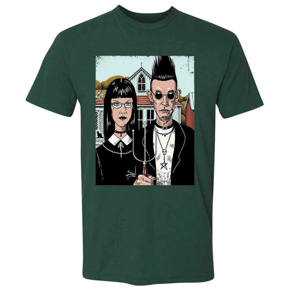 Premium Unisex T-Shirt - 3RYSBWRK - Forest Green - 13
