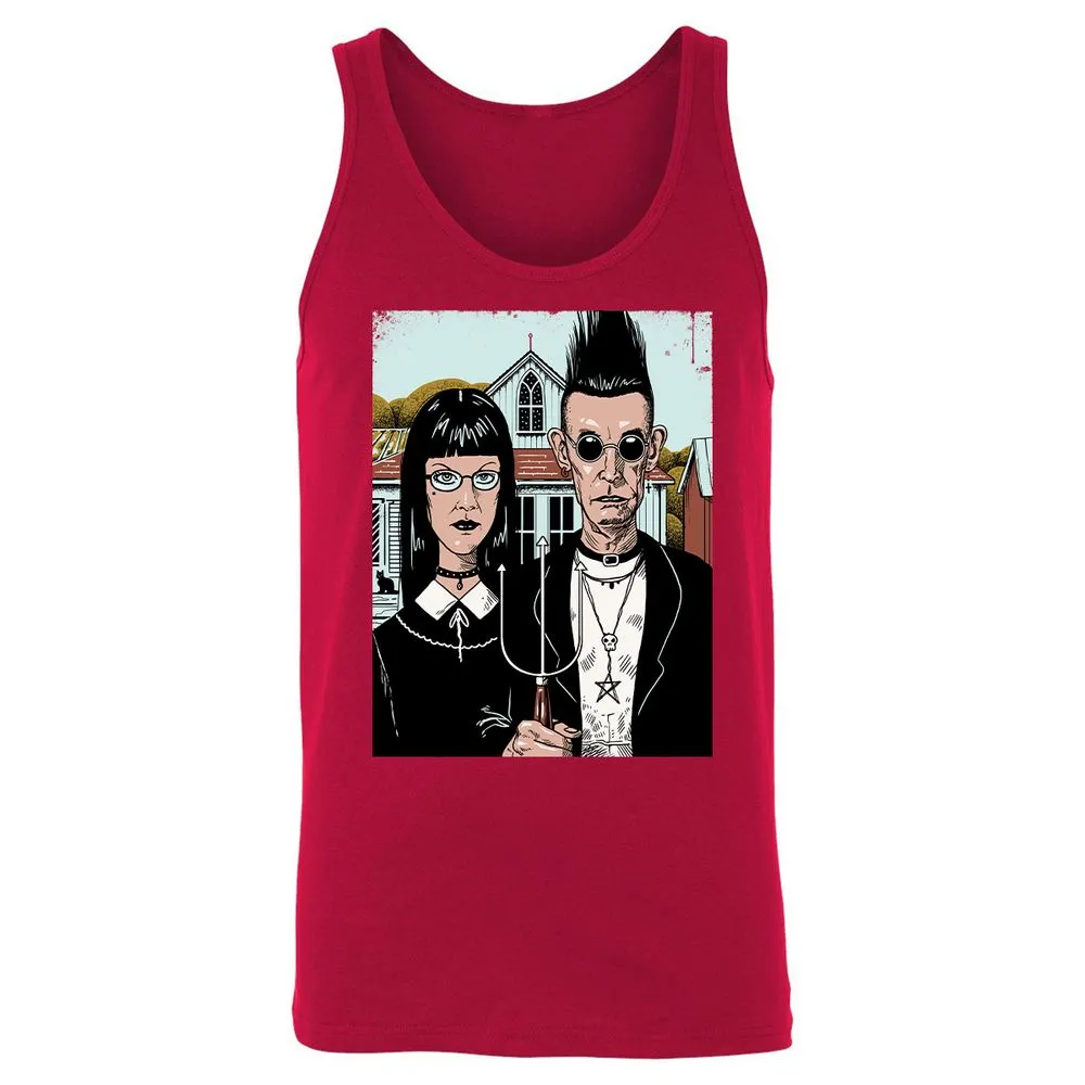 Unisex Jersey Tank - 5931P7P9 - Red - 11