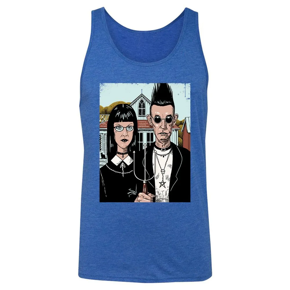 Unisex Jersey Tank - 5931P7P9 - True Royal Triblend - 12
