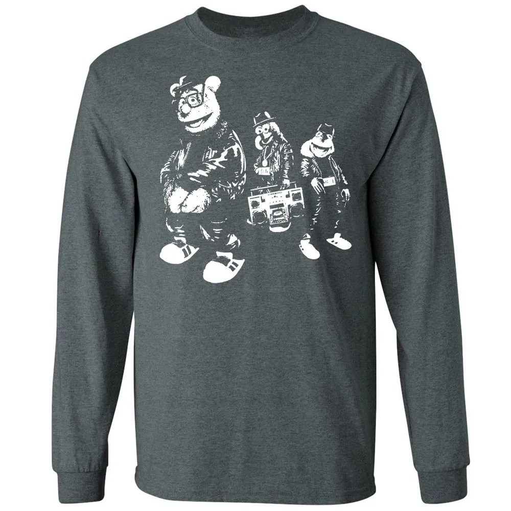 Long Sleeve T-Shirt - WFJQ81JY - Dark Heather - 15