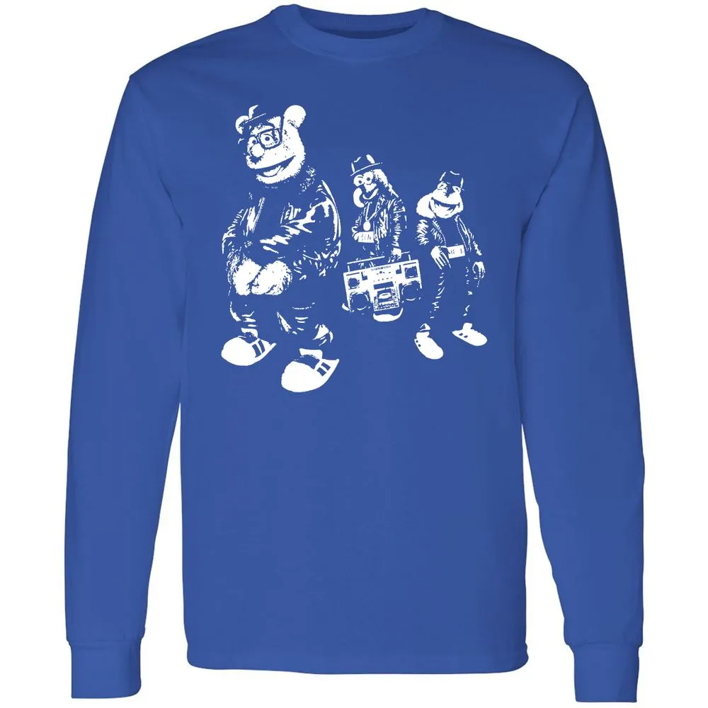 Long Sleeve T-Shirt - WFJQ81JY - Royal - 8