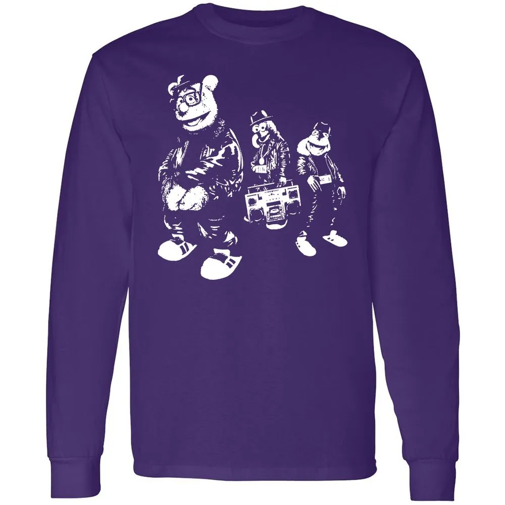 Long Sleeve T-Shirt - WFJQ81JY - Purple - 13