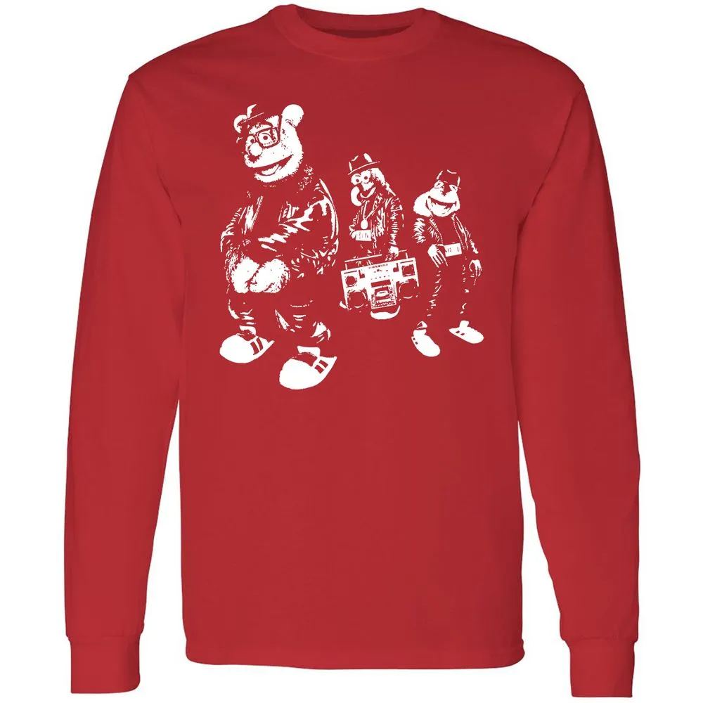 Long Sleeve T-Shirt - WFJQ81JY - Red - 14
