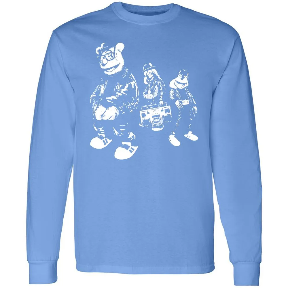 Long Sleeve T-Shirt - WFJQ81JY - Carolina Blue - 12