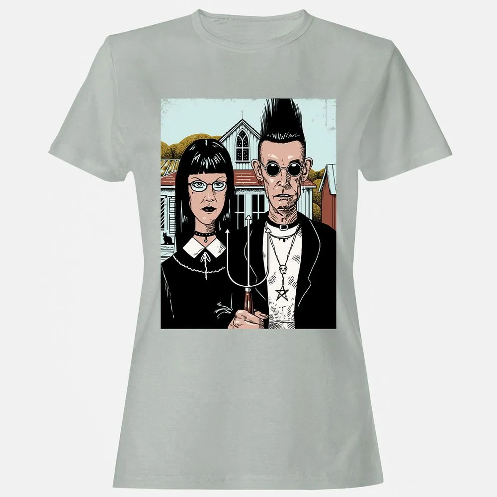 Women's T-Shirt - KY98DPD8 - Ash - 2