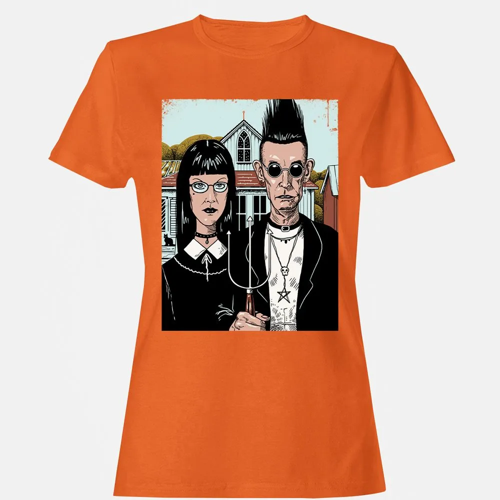 Women's T-Shirt - KY98DPD8 - Orange - 11