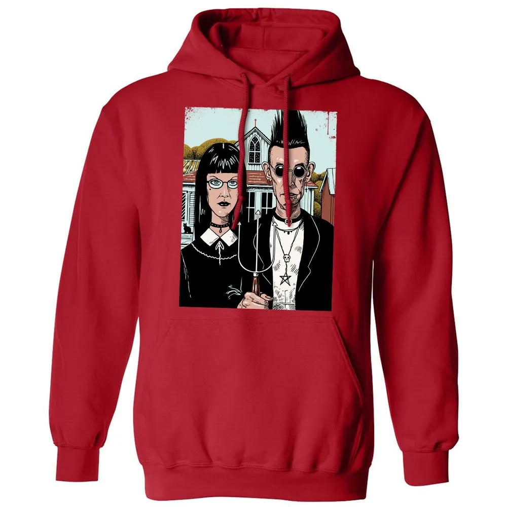 Classic Unisex Hoodie - GH8DRQSB - Red - 5