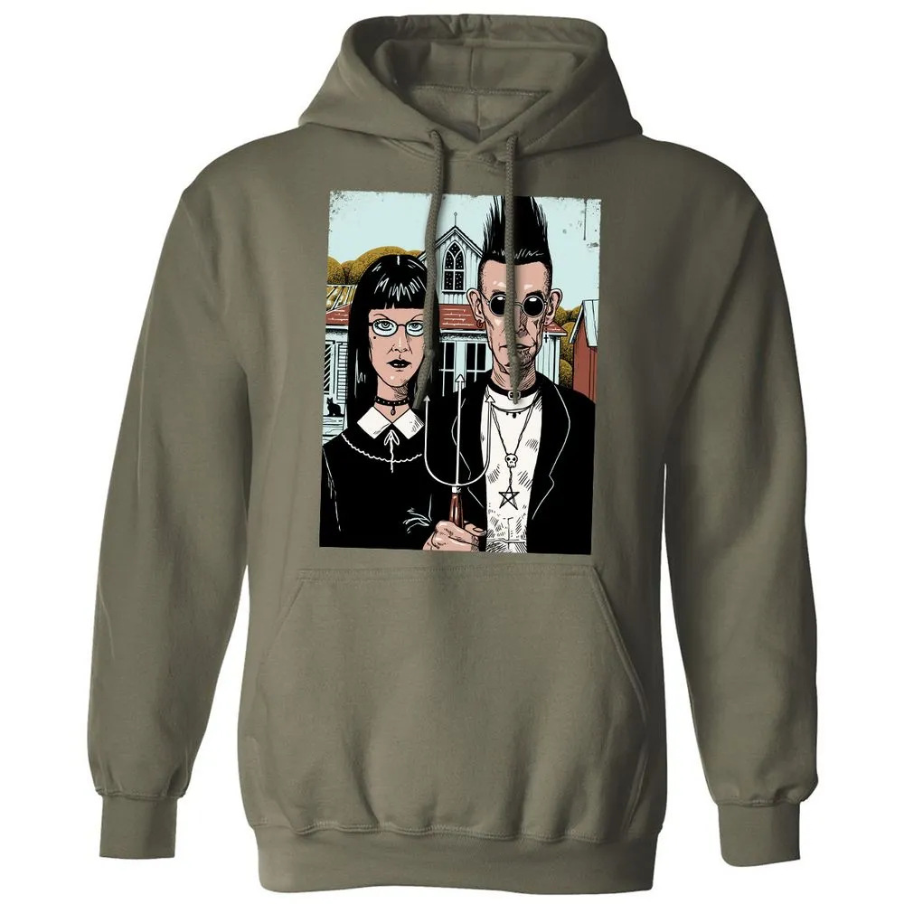 Classic Unisex Hoodie - GH8DRQSB - Military Green - 4