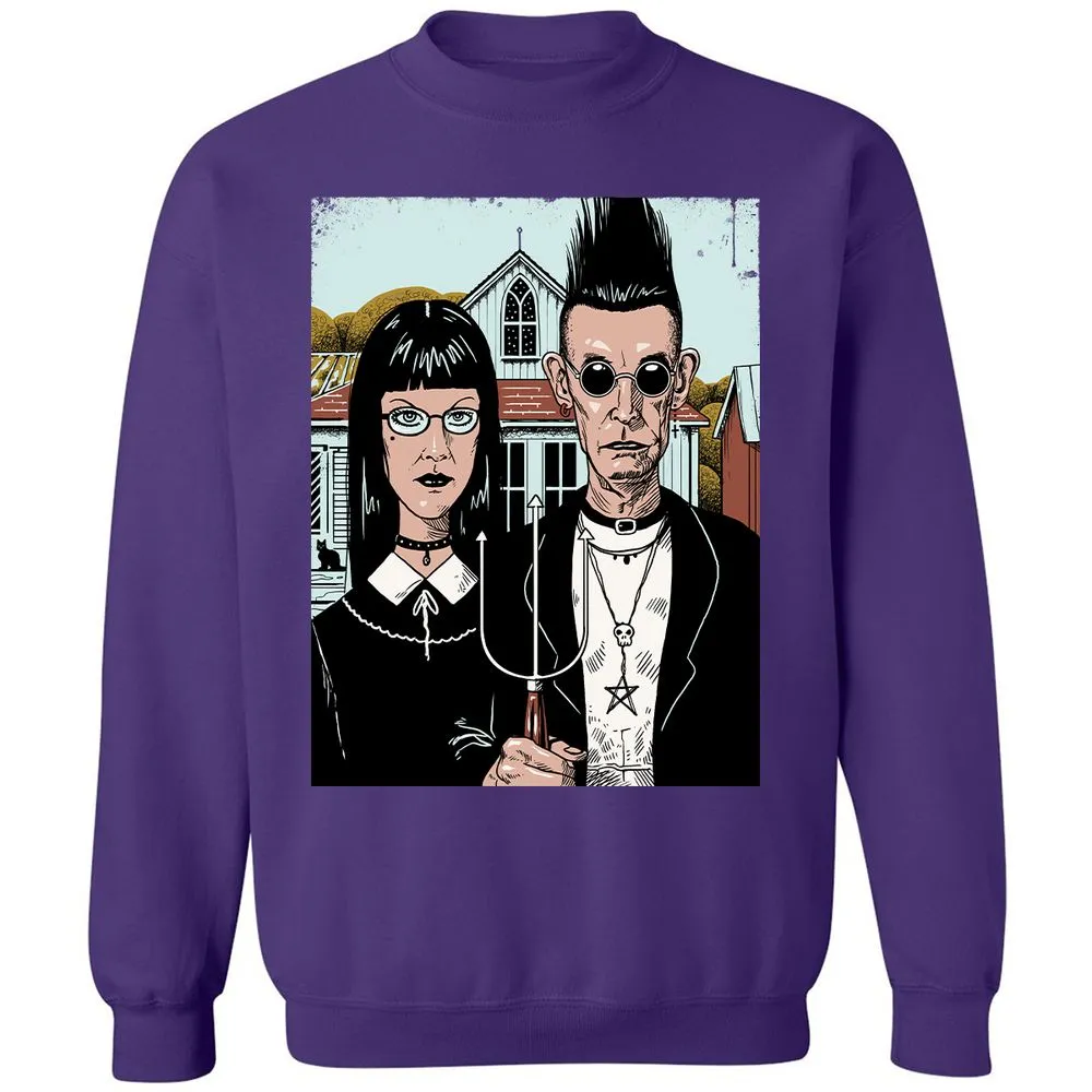 Classic Unisex Sweatshirt - MHW7PTVK - Purple - 6