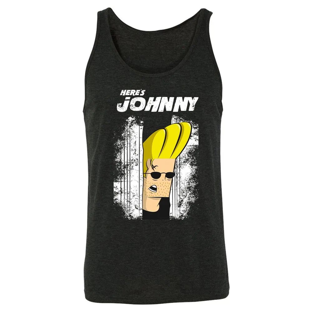 Unisex Jersey Tank - ZNU1V5HN - Charcoal Black Triblend - 5