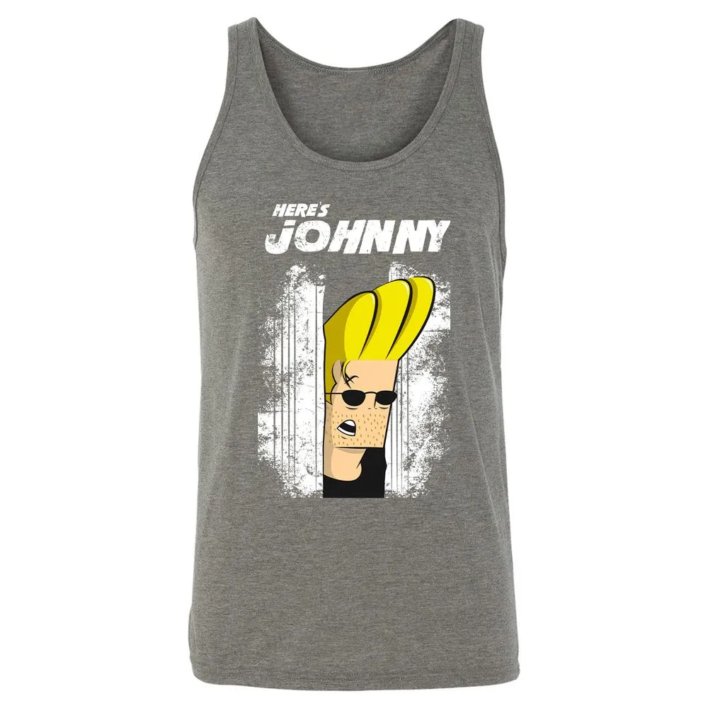 Unisex Jersey Tank - ZNU1V5HN - Grey Triblend - 8