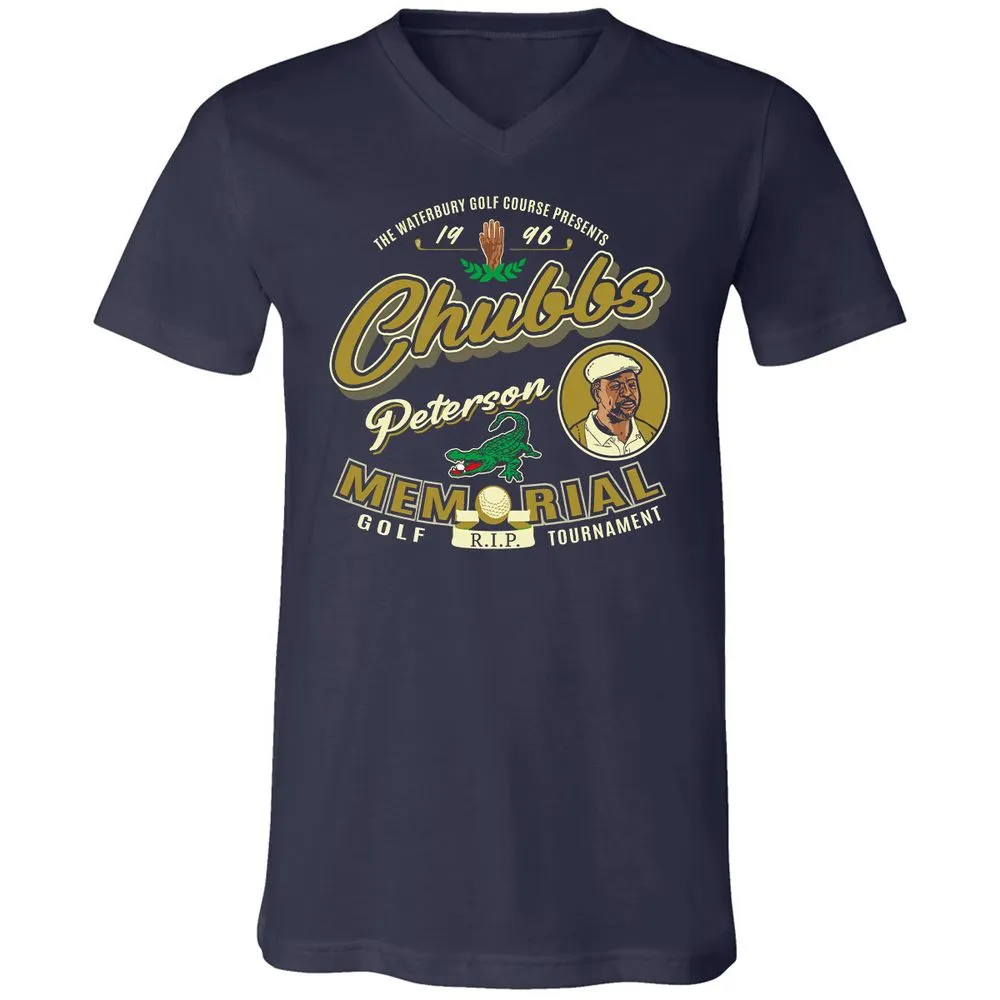 Unisex V-Neck T-Shirt - H8LZD6N1 - Navy - 2