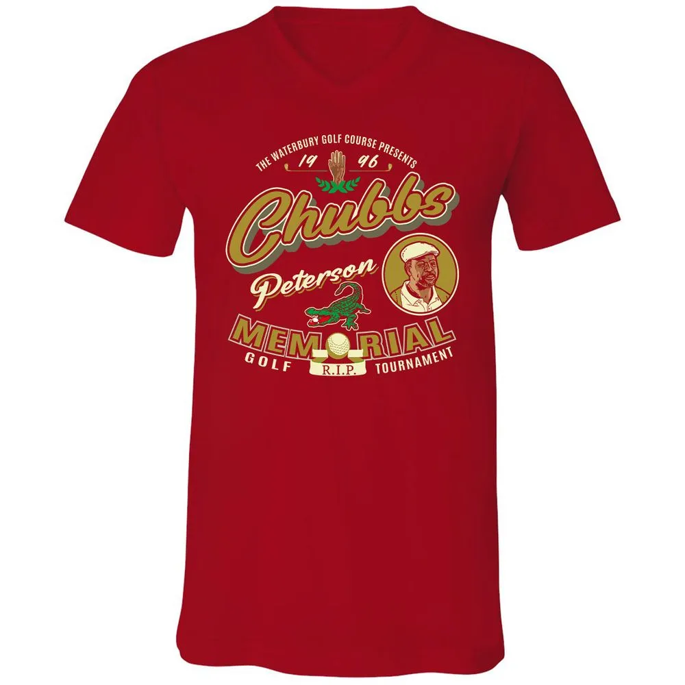 Unisex V-Neck T-Shirt - H8LZD6N1 - Red - 3
