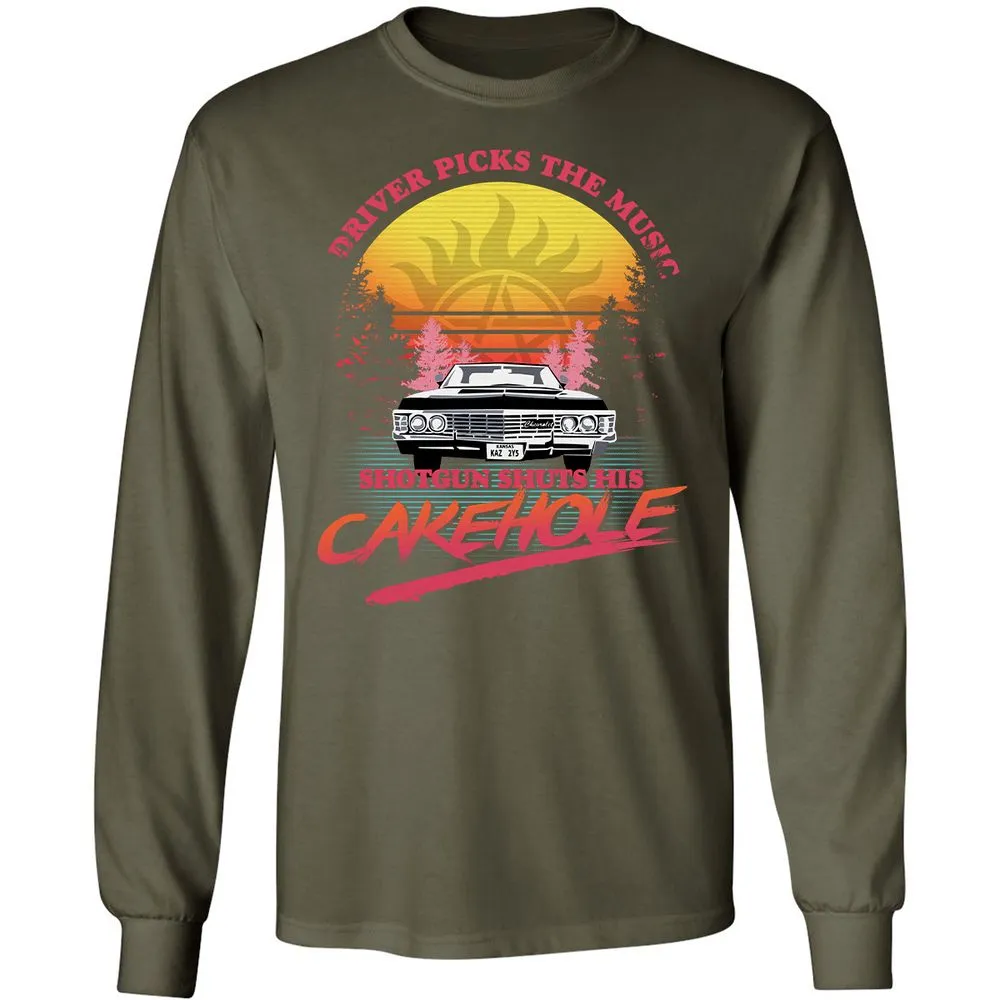 Long Sleeve T-Shirt - 5RAZH9BH - Military Green - 16